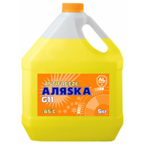 Антифриз Аляска yellow - 65 5 кг DELFIN GROUP 5559 | цена за 1 шт