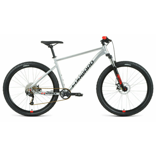 фото Горный велосипед forward sporting 27,5 xx d (2022) 19" серебристо-черный (171-184 см)