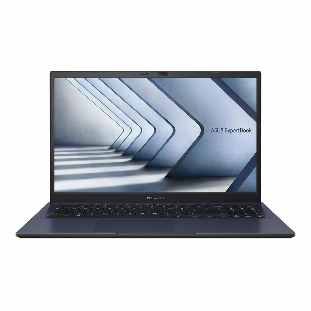 Ноутбук ASUS ExpertBook B1 B1502CBA-BQ2992, 15.6" (1920x1080) IPS/Intel Core i3-1215U/8 ГБ LPDDR4/256 ГБ SSD/Intel UHD Graphics/Без системы, Черный (90NX05U1-M03BT0)