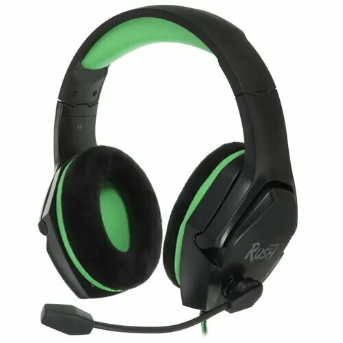 Гарнитура полноразмерная Игровая SmartBuy RUSH ASPID переходник для ПК чернзелен SBHG-9760 169000₽