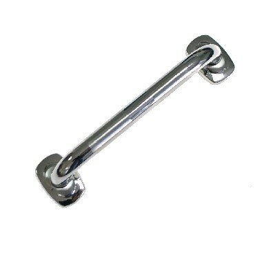 фото Ручка в ванную BRIMIX 75101 прямая, 30 см, серый