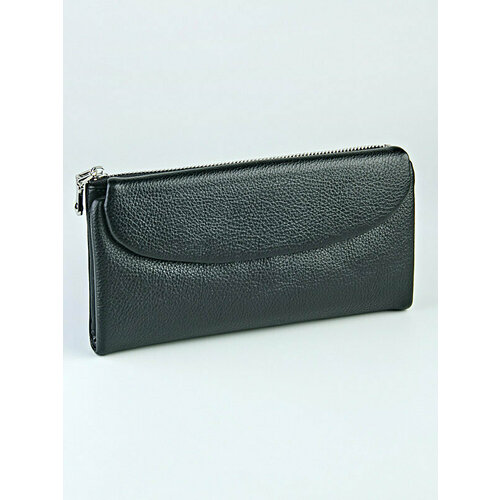 фото Кошелек walletcomfort, фактура зернистая, черный morios