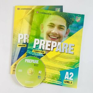 Prepare A2. Level 3: Student's Book+Workbook+CD комплект