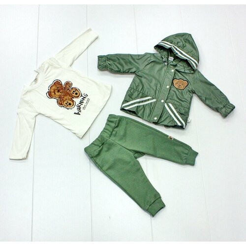 Комплект одежды  Donino, размер 68/74, хаки