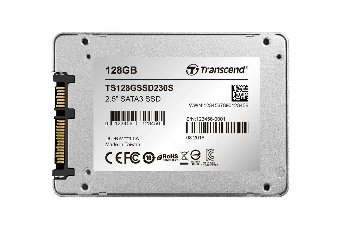 Твердотельный накопитель Transcend SSD230S 128 ГБ SATA TS128GSSD230S