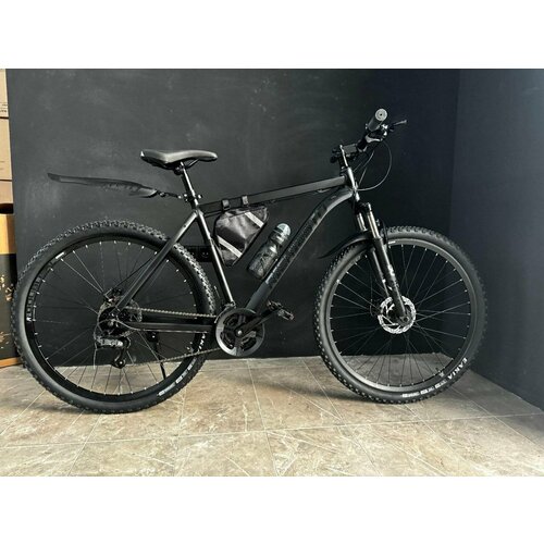 Велосипед Richiesto 29 Алюминиевая рама 19.5, черный велосипед richiesto tt076 10s 29 для взрослых и подростков 19 дюймовая рама синий