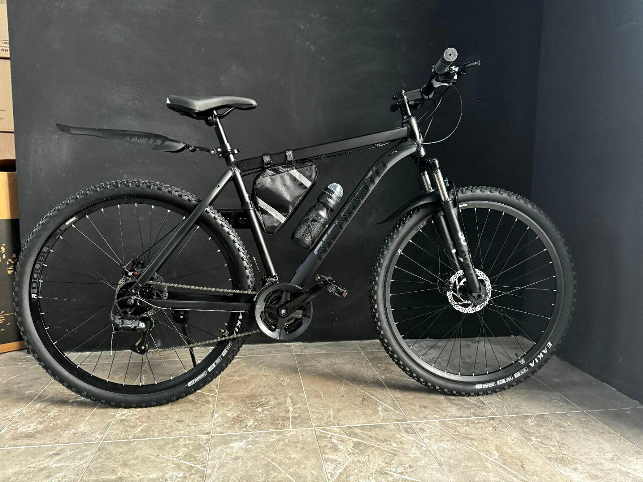 Велосипед Richiesto 29 Алюминиевая рама 19.5", черный