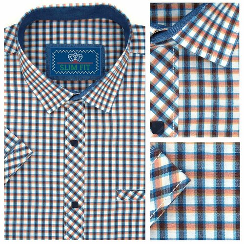 Рубашка ZAFER, размер S, мультиколор