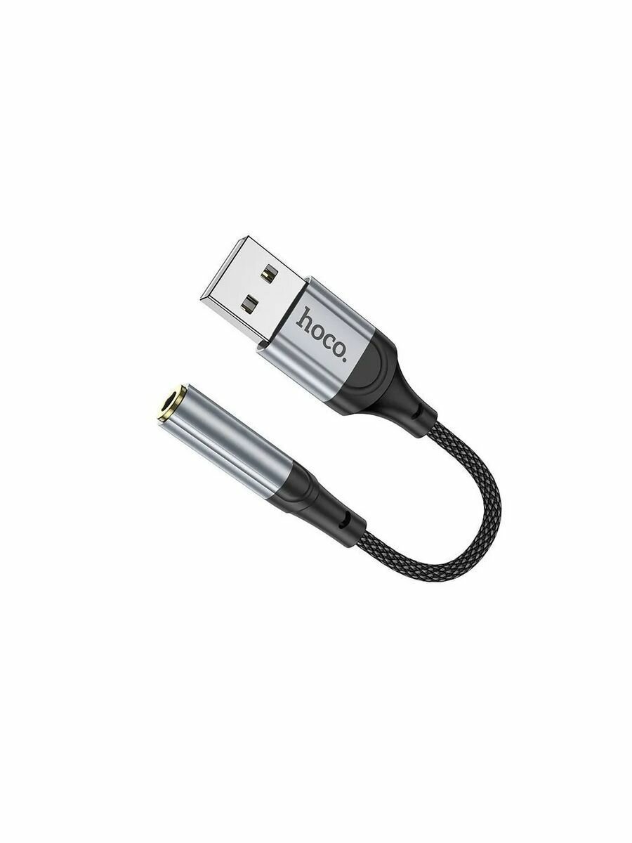 Переходник для наушников USB to AUX 3.5mm