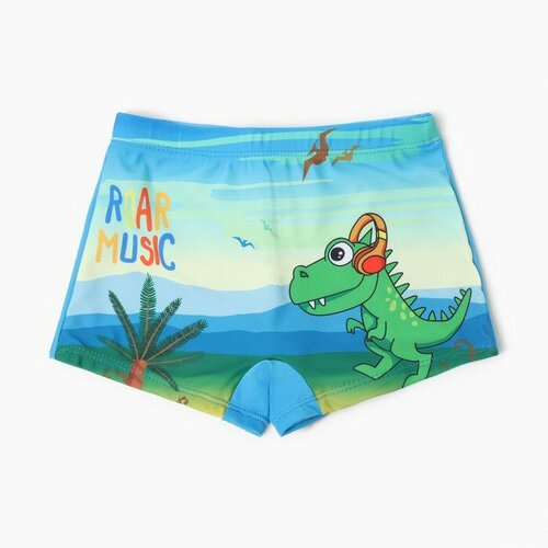 фото Плавки minaku, размер 110/116, голубой