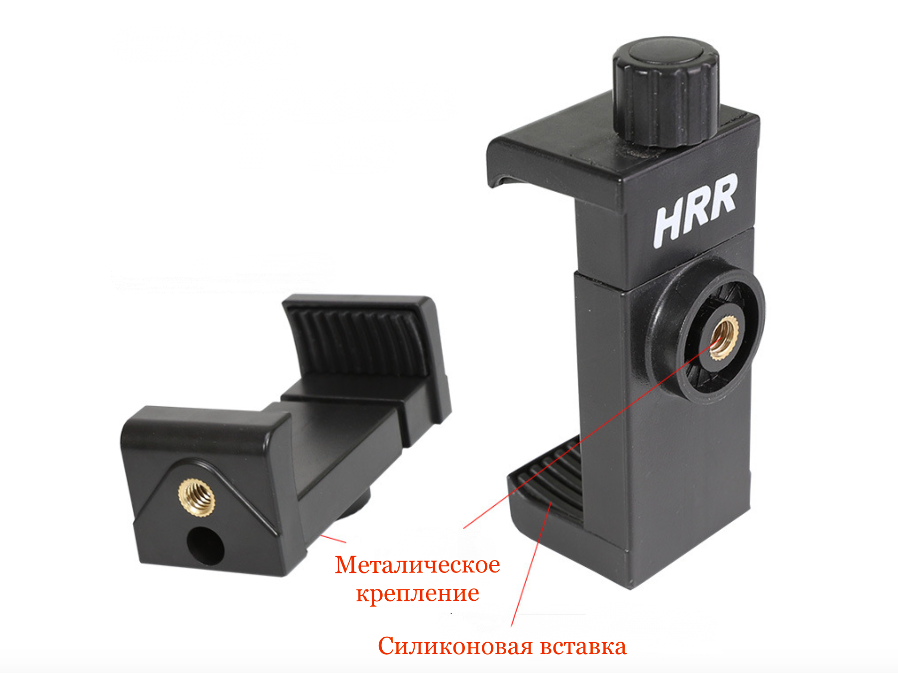 Спортивный держатель повязка на голову для телефона от 3 до 7 дюймов для съёмки в формате экшен камеры удобный прочный MyPads A153-552 — фото 1