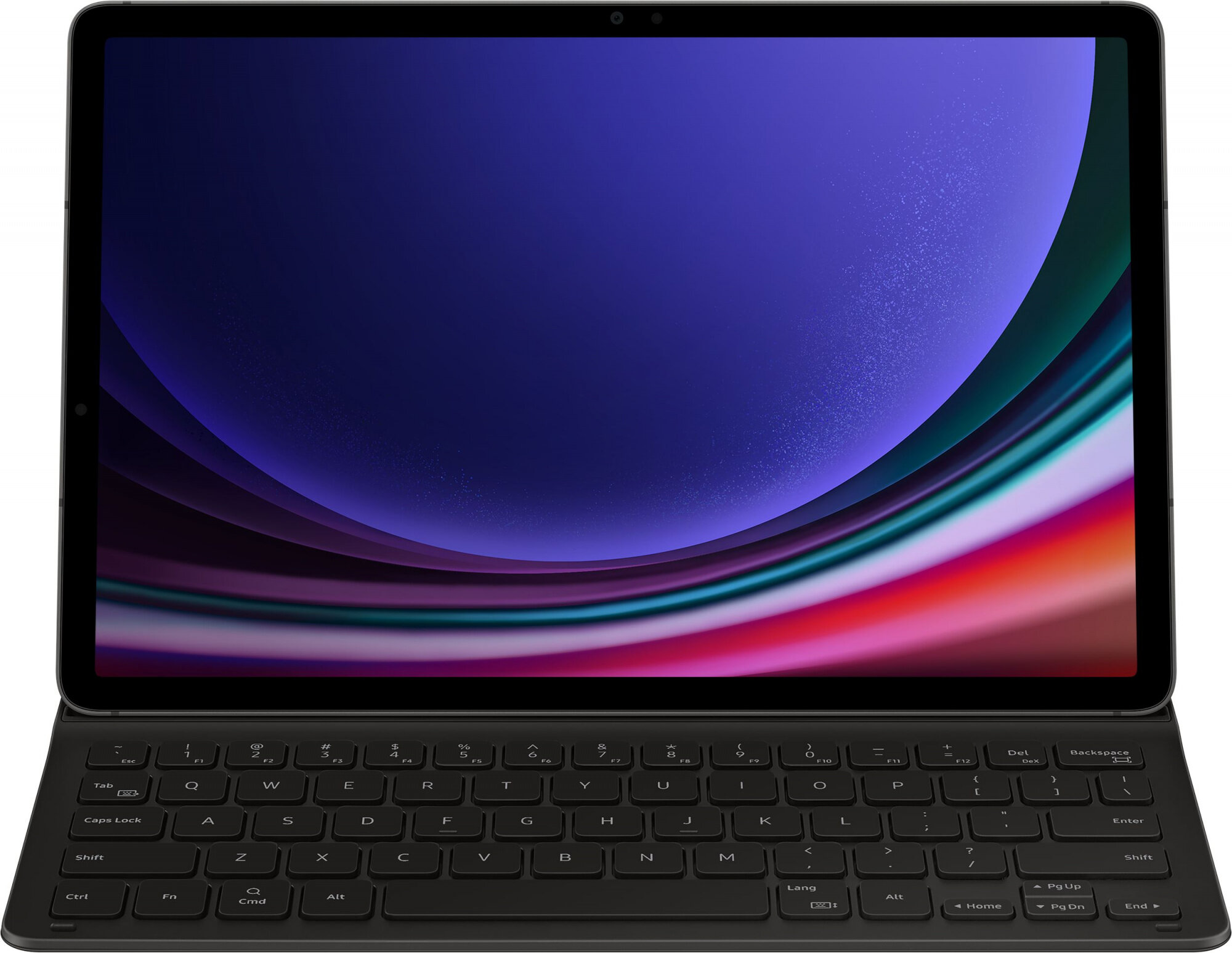 Чехол-клавиатура SAMSUNG для Galaxy Tab S9, черный (EF-DX710BBRGRU) — фото 5