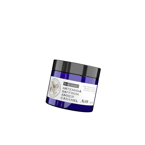 Крем для тела парфюмированный №10 Полынь, Шафран, Амбра, Карамель/200мл