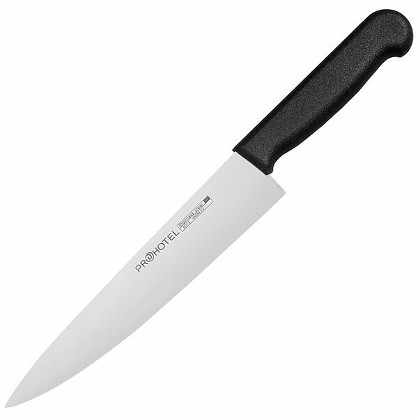 Нож поварской «Проотель»; сталь нержавеющая, пластик; L=32.5/20, B=4см; металлический