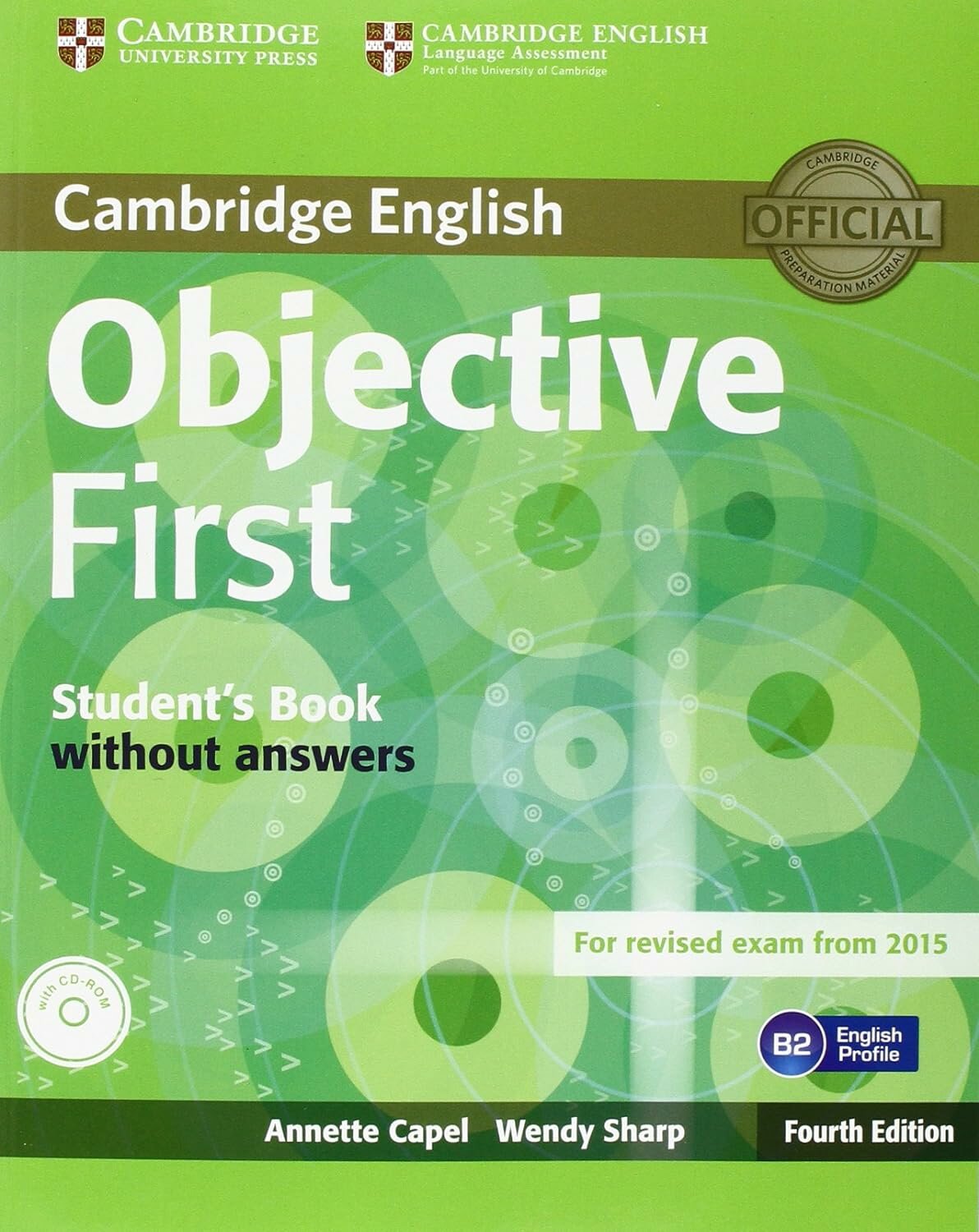 Objective First Fourth Edition Student's Book without Answers with CD-ROM