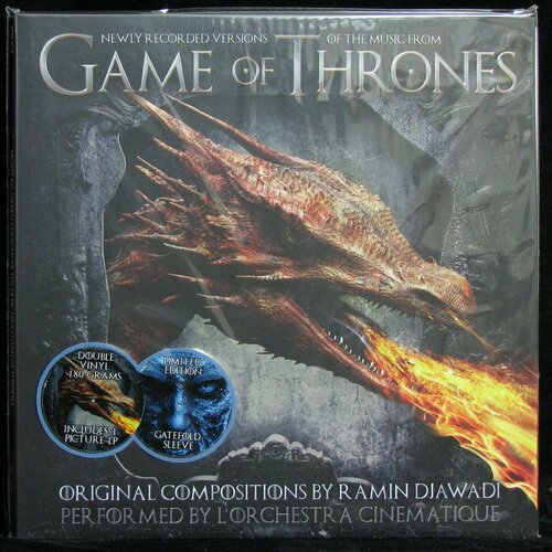 Виниловая пластинка Musicbank L'Orchestra Cinematique – Game Of Thrones - Volume 1 (2LP, picture disc)