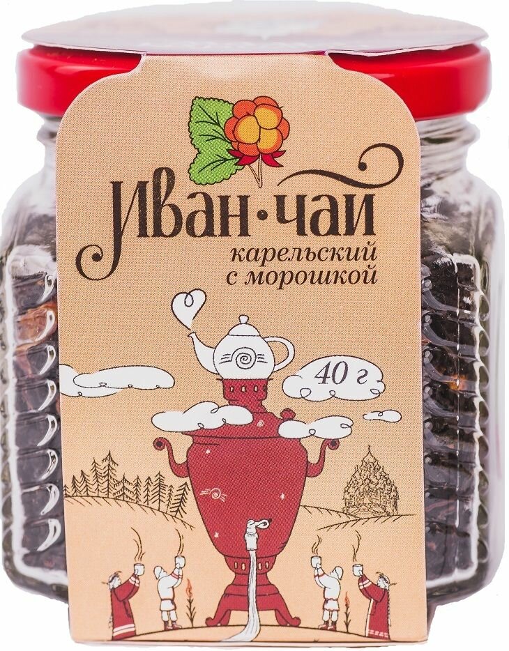 Иван-чай карельский с морошкой, 40гр