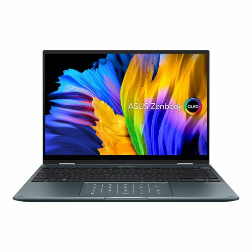 Ноутбук ASUS Zenbook 14 Flip UP5401ZA-KN012W 14 2880x1800 OLED Intel Corei5-12500H8GBSSD 512GBTouch90HzWin11Pine Grey 90NB0XL1-M002C0 11263000₽