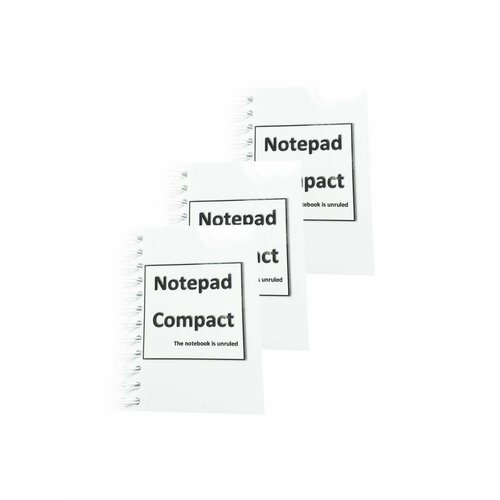 Набор блокнотов без линовки А7 3 шт.