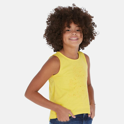 Майка Mayoral, размер 157 (14 лет), желтый футболка mayoral размер 14 лет 153 160 см желтый