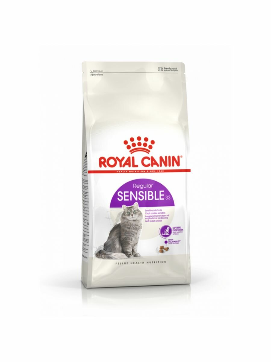 ROYAL CANIN Sensible 33 для чувствительной пищ. системы 4 кг