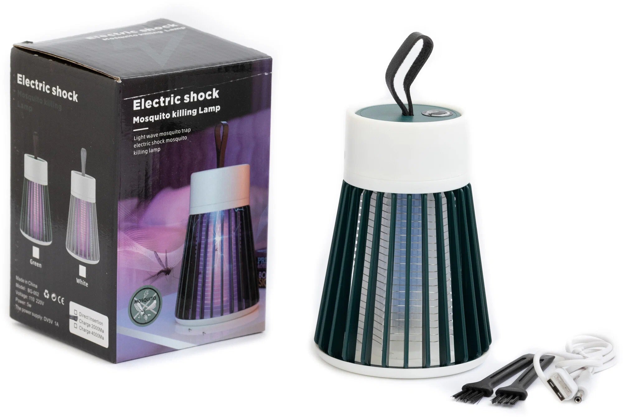 Картинки Антимоскитная лампа от комаров, электрическая ловушка с встроенным аккумулятором