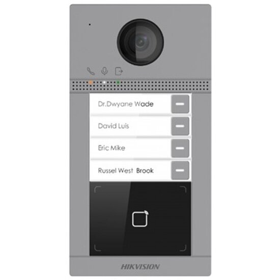 Видеопанель Hikvision DS-KV8413-WME1(B)/Flush (DS-KV8413-WME1(B)/Flush)