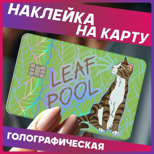 Наклейки на карту банковскую коты воители Воробей 290₽
