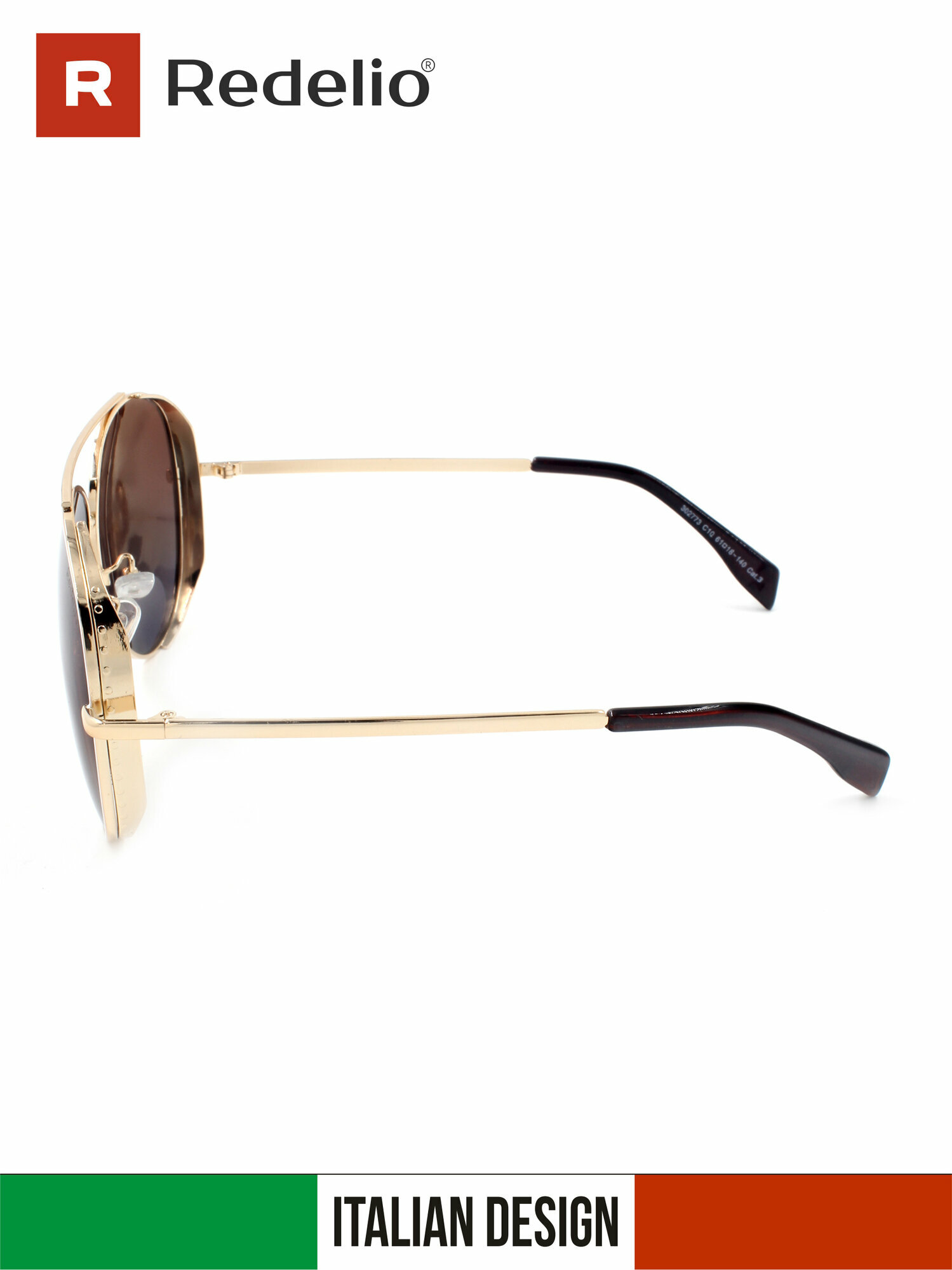 Солнцезащитные очки Redelio, коричневый — фото 1
