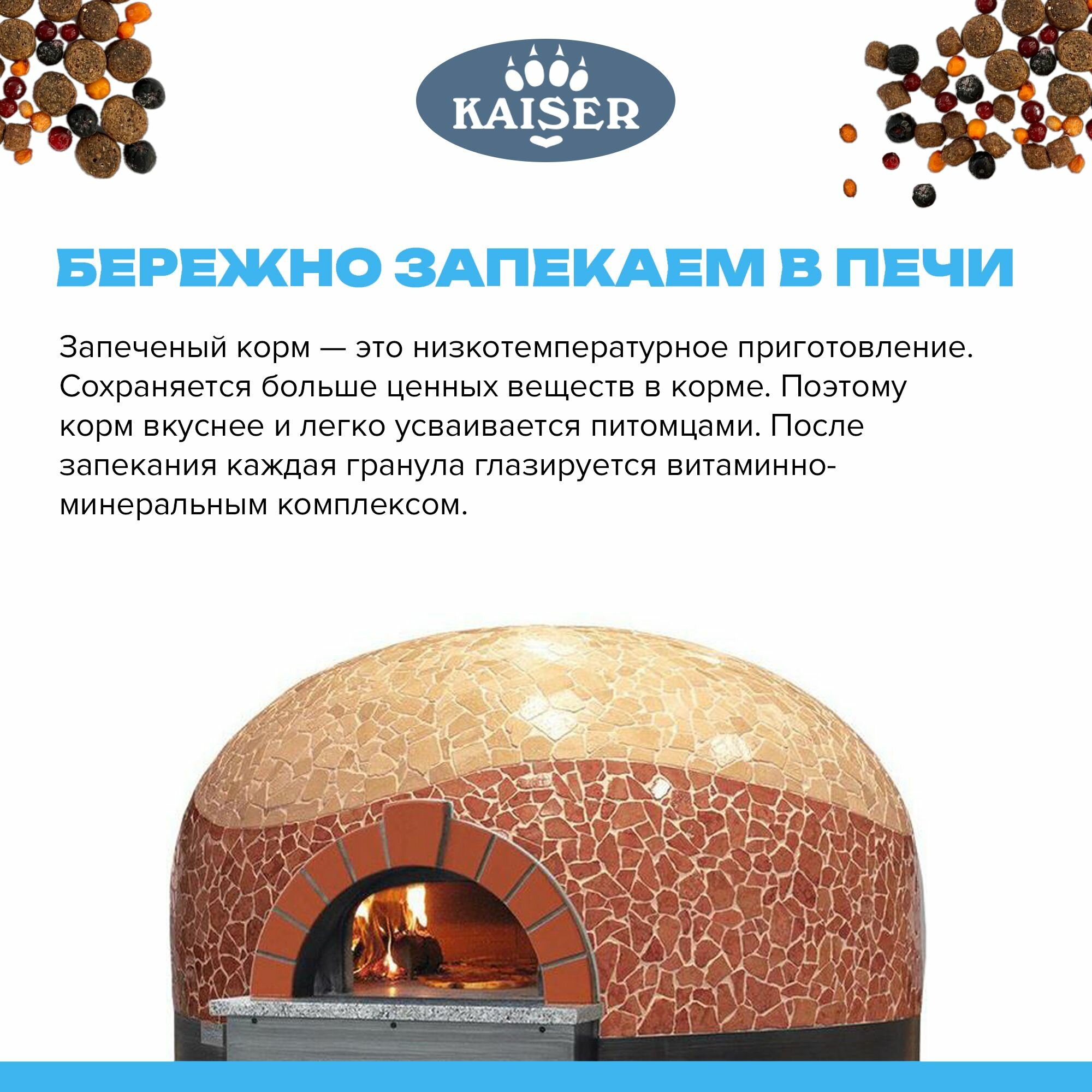 Kaiser Brider Сухой корм для кошек с лососем / профилактика мочекаменной болезни, 3 кг — фото 1