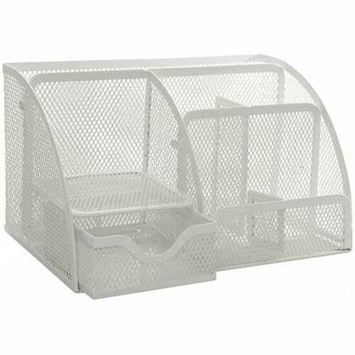 Подставка Informat дканц 7 отд 125х220х140 мм белый металл 1400₽