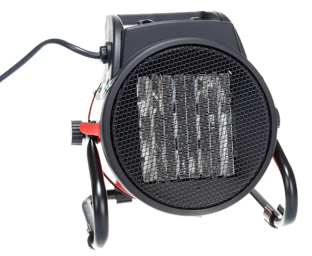 фото Электрическая тепловая пушка электрод зажигания для тепловой пушки РЕСАНТА ТЭПК-2000К без горелки (2 кВт) черный