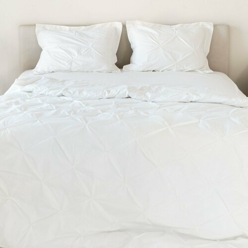 Постельное белье 2 спальное поплин Feresa Hygge тромлен/TRUBBTÅG , пододеяльник 200х200, наволочки 50x70 (2 шт), аналог икеа