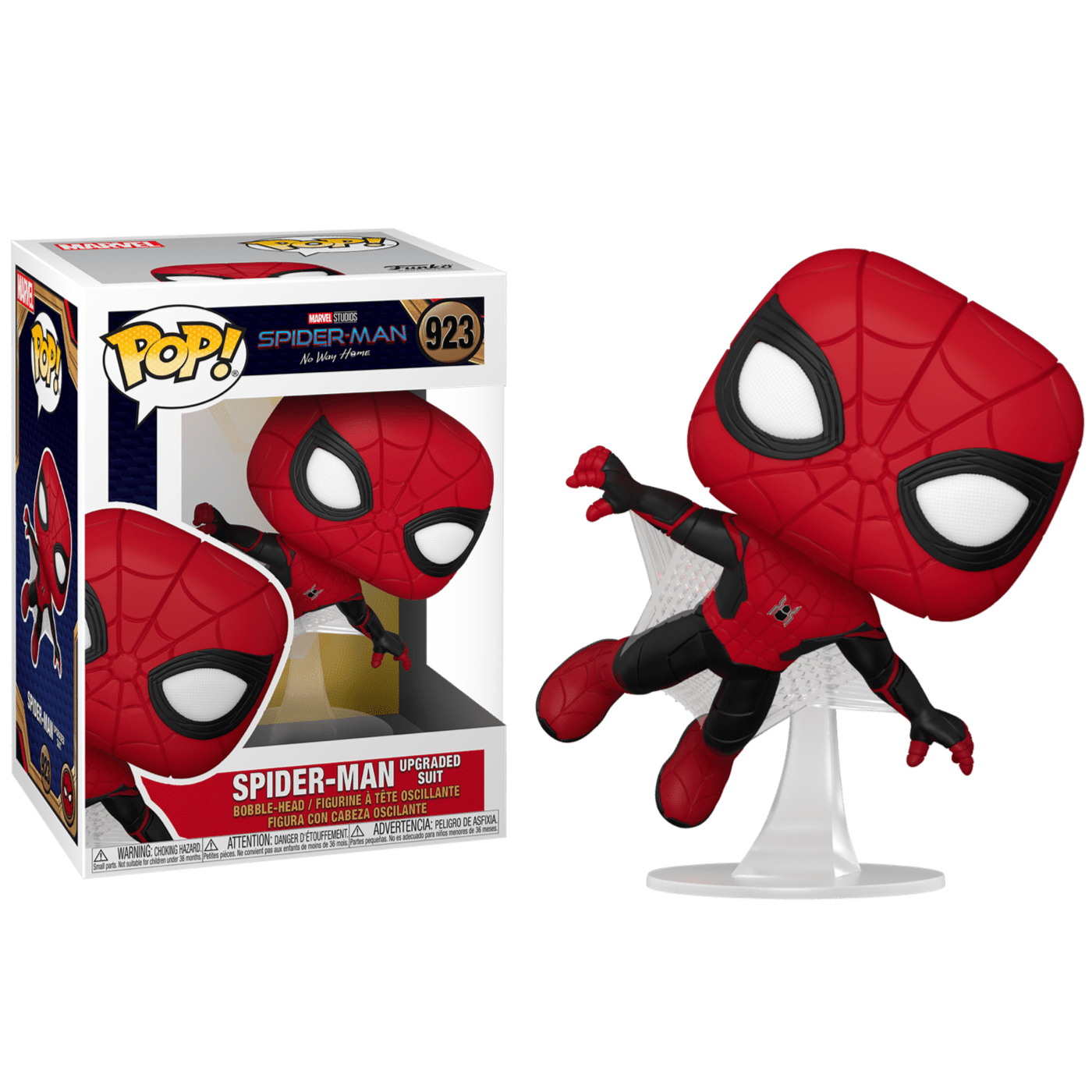 Фигурка Funko POP! Человек-Паук в супер-костюме (Spider-Man in Upgraded Suit) #923