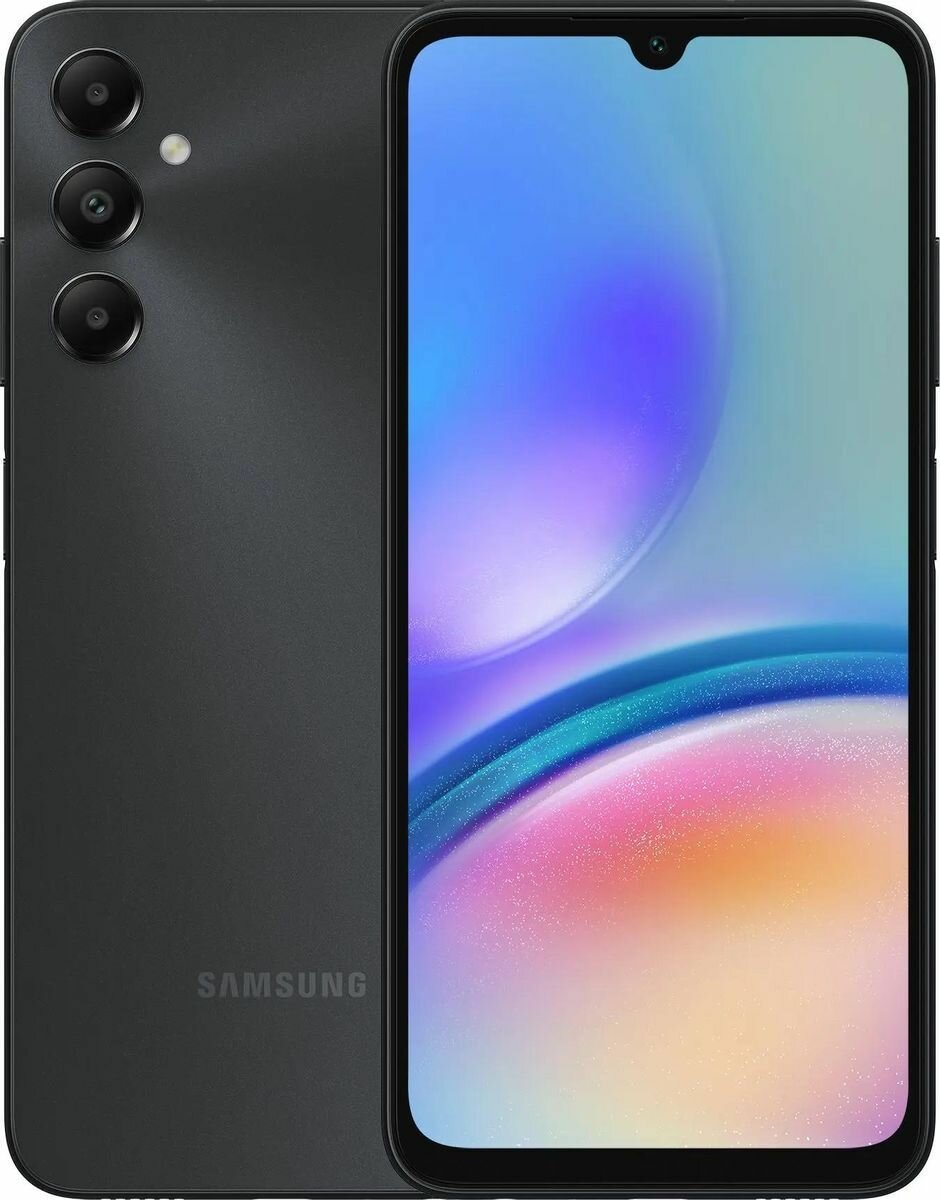 Смартфон Samsung Galaxy A05s SM-A057F 4+64Gb черный (SM-A057FZKUCAU)