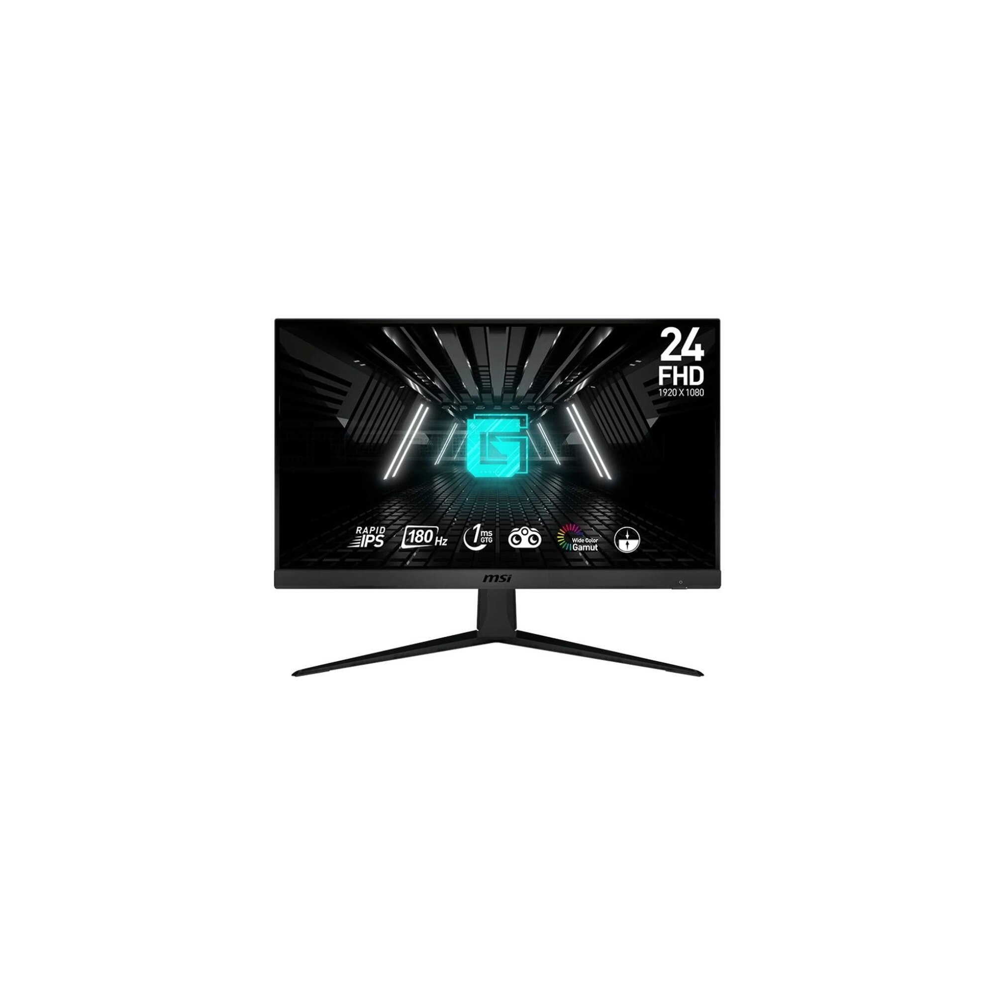 Монитор 23.8" MSI G2412F, 1920х1080, 180 Гц, IPS, черный (9s6-3bb91t-006)