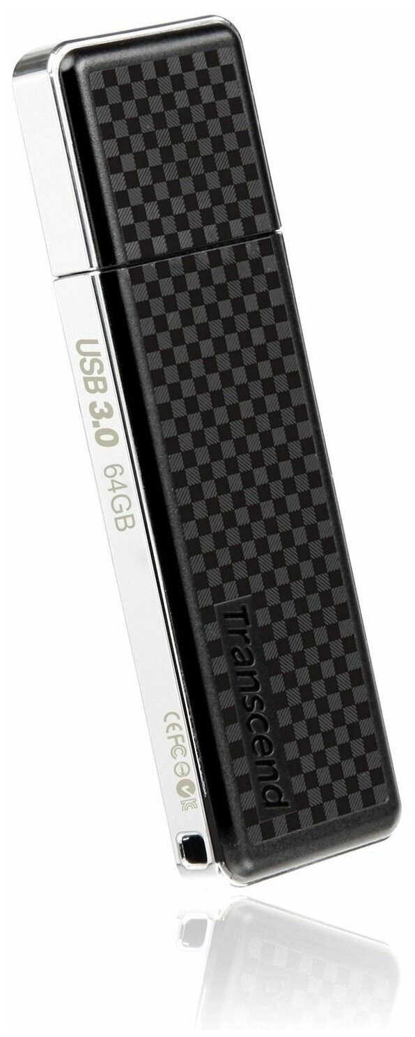 Флешка Transcend JetFlash 780 64GB черный/хром