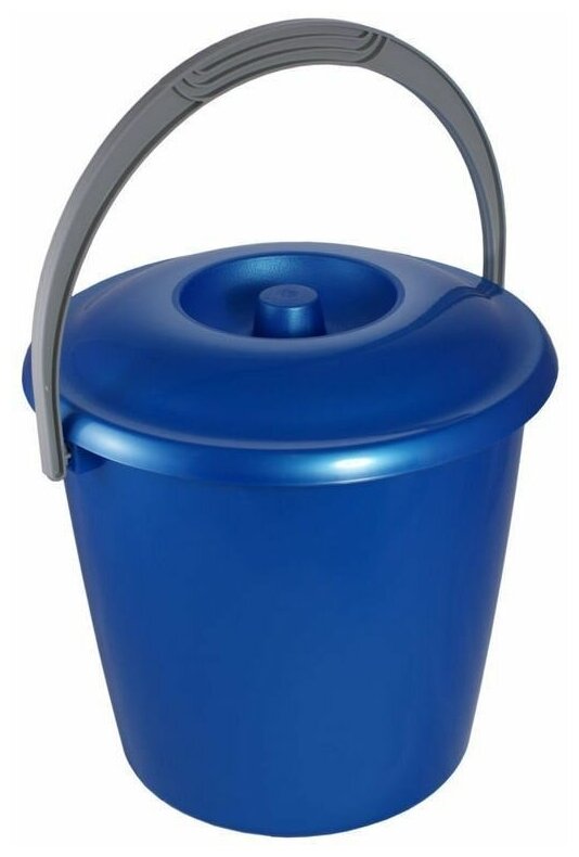 Ведро Martika Соло 5 л с крышкой С631КБИР пластик пищевой
