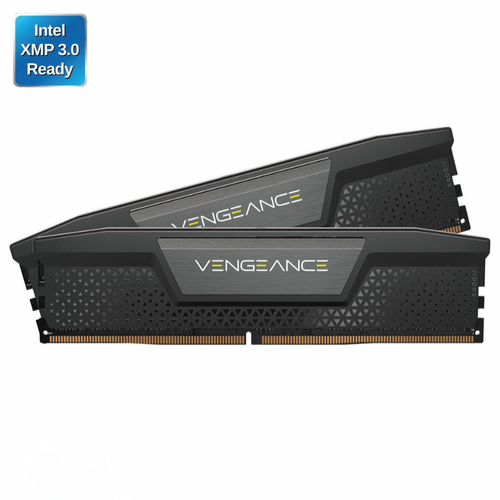 Оперативная память DDR5 Corsair Vengeance 32 ГБ Intel XMP 30 6400 36-48-48-104 2x16 ГБ CMK32GX5M2B6400C36 3799900₽