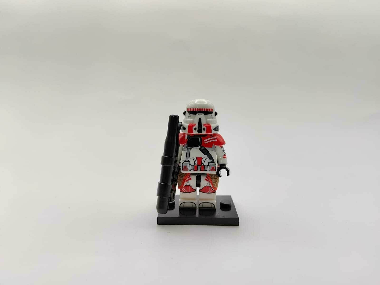 Минифигурка "Эирборн Гвардии Корусанта 2", фигурка серии "Клоны" Star Wars, совместима с конструкторами Lego