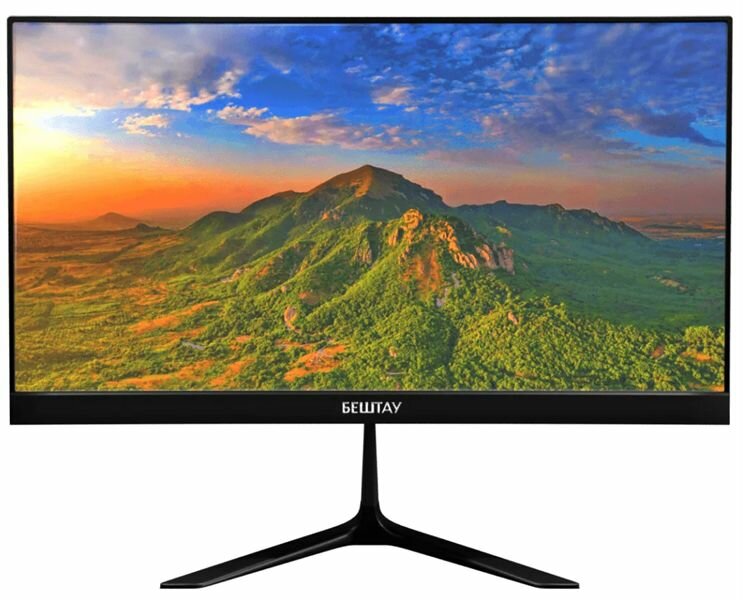 Монитор 23,8" бештау M24FHD/TVA , реестр минпромторга (МПТ),1920x1080 60/75Hz VA LED 16:9 5ms VGA HDMI DP 3000:1 178/178 250cd Регулировка наклона, Встроенные динамики