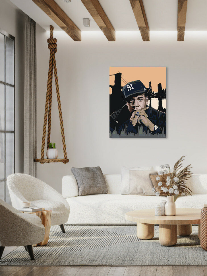 Картина по номерам "Jay-Z" — фото 1