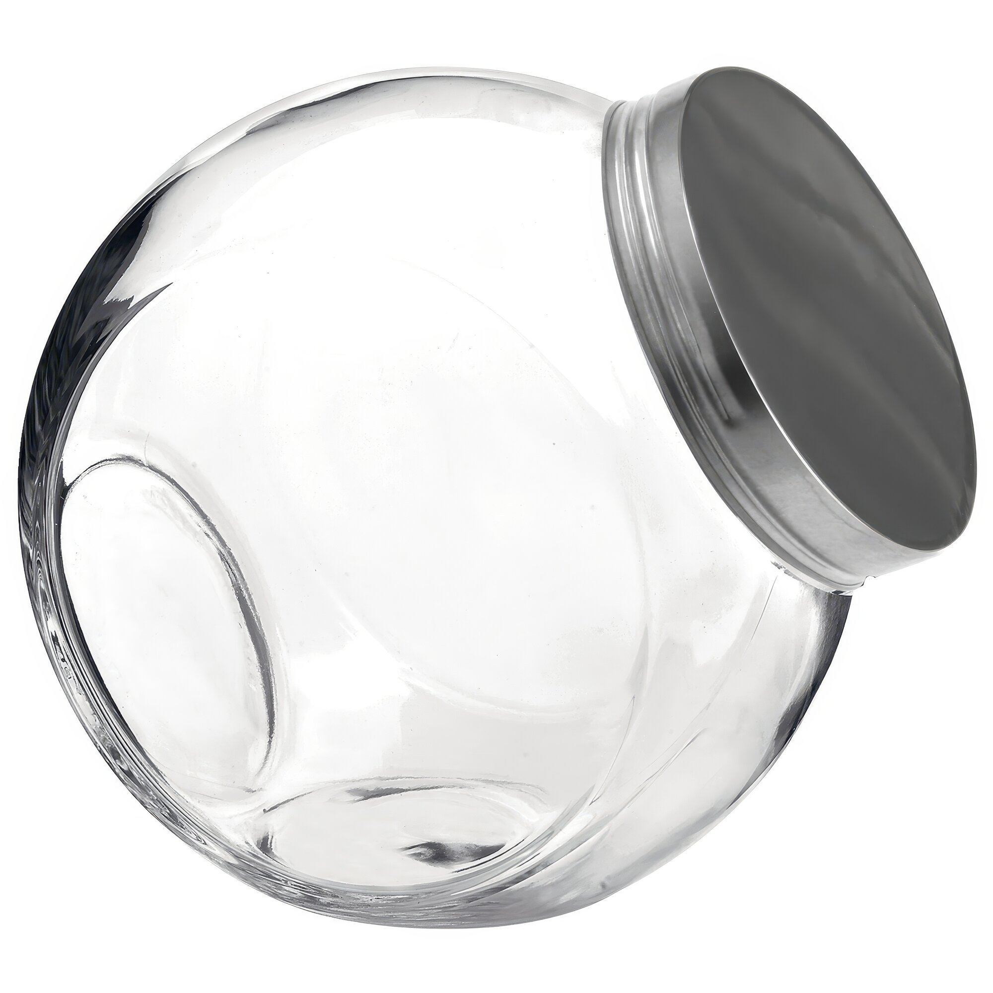 Банка Appetite объем 800 мл круглой формы из прозрачного стекла