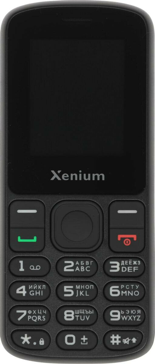 Телефон Philips Xenium X160 черный