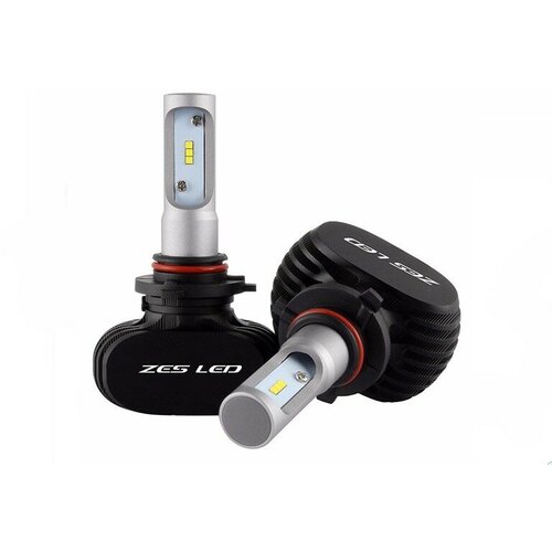 Комплект LED ламп головного света (радиатор) ZES LED H3