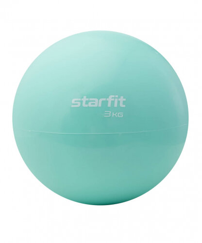 Медбол Starfit GB-703 3 кг, мятный