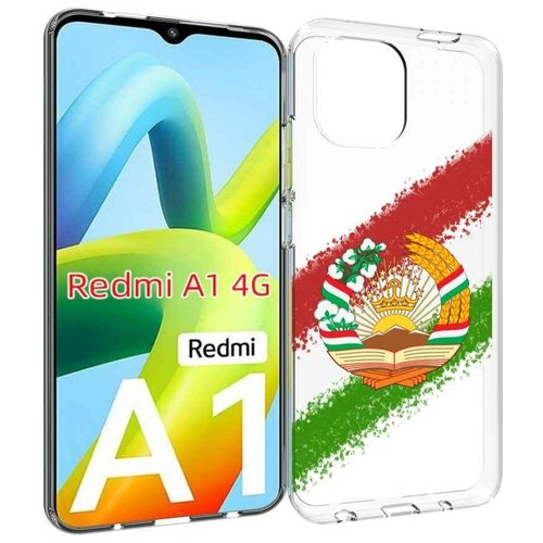 Чехол MyPads герб флаг Таджикистана для Xiaomi Redmi A1 задняя-панель-накладка-бампер