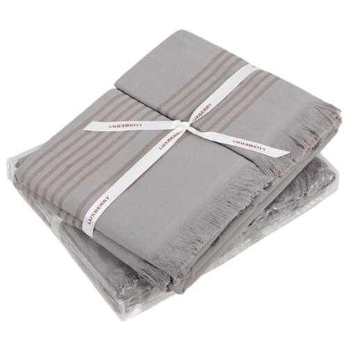 фото Luxberry полотенце simple цвет: темно-серый br19116 (70х140 см)