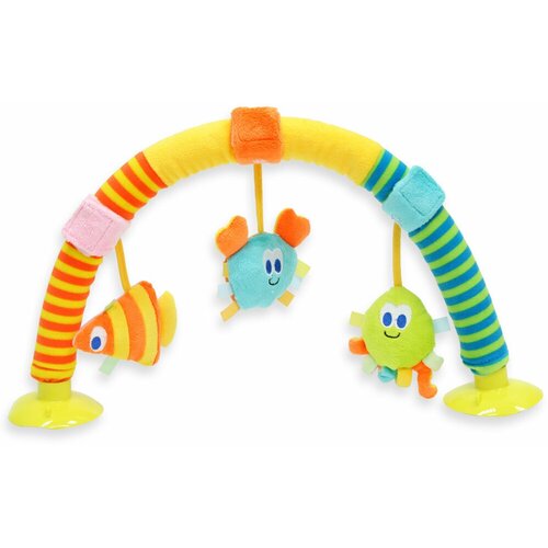 Развивающая игрушка Дуга на кроватку Морские обитатели развивающая игрушка mioshi морские обитатели 8 дет
