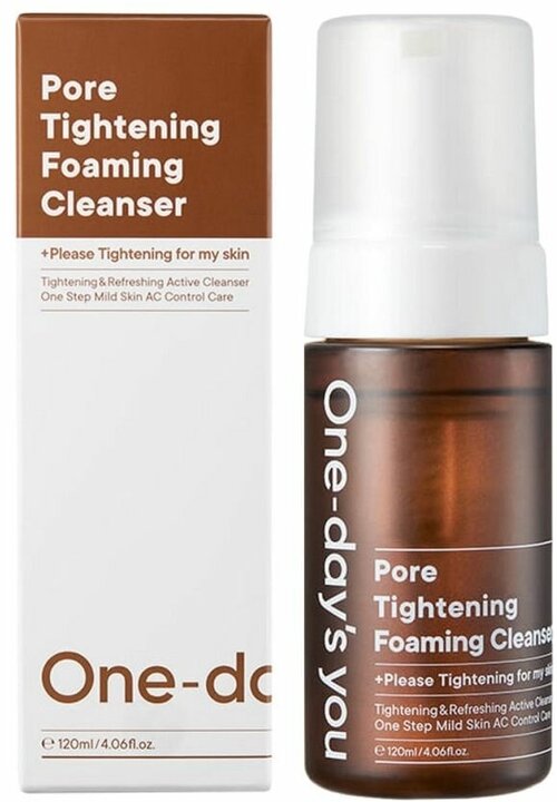 Пенка One-Day’s You для кожи с расширенными порами, Pore Tightening Foaming Cleanser, 120 мл